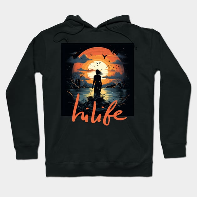 Long walk Hoodie by HiLife